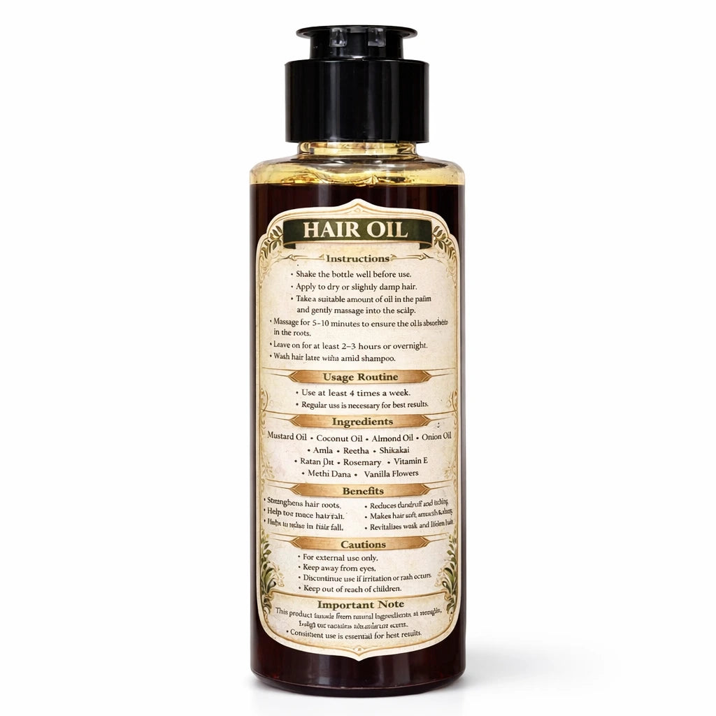 Aisha Organic Hair Growth Oil